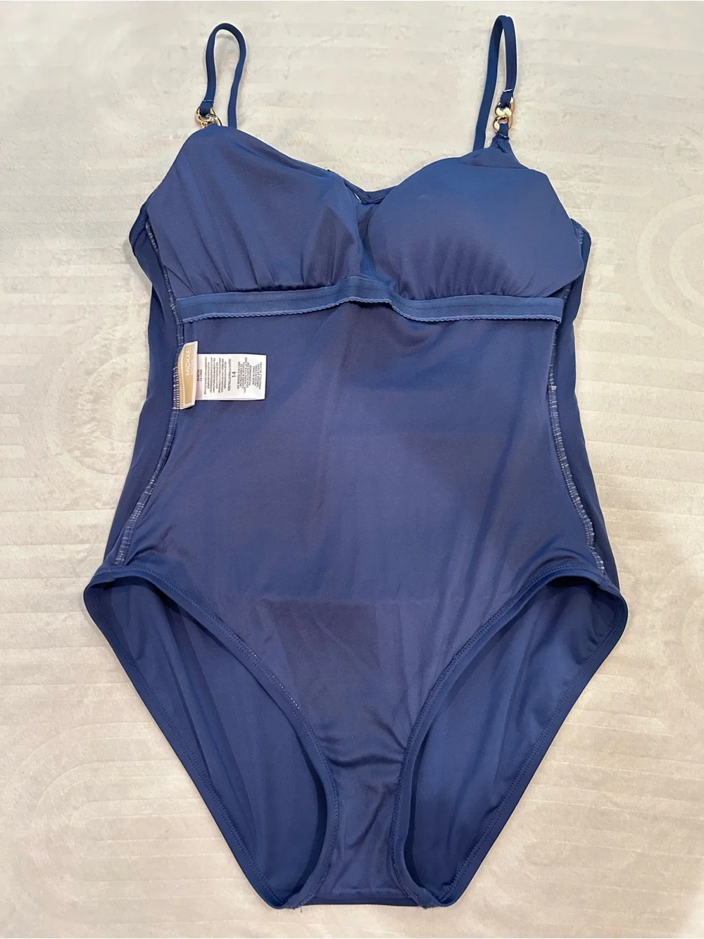 MICHAEL Michael Kors Blue One-Piece Swimsuit